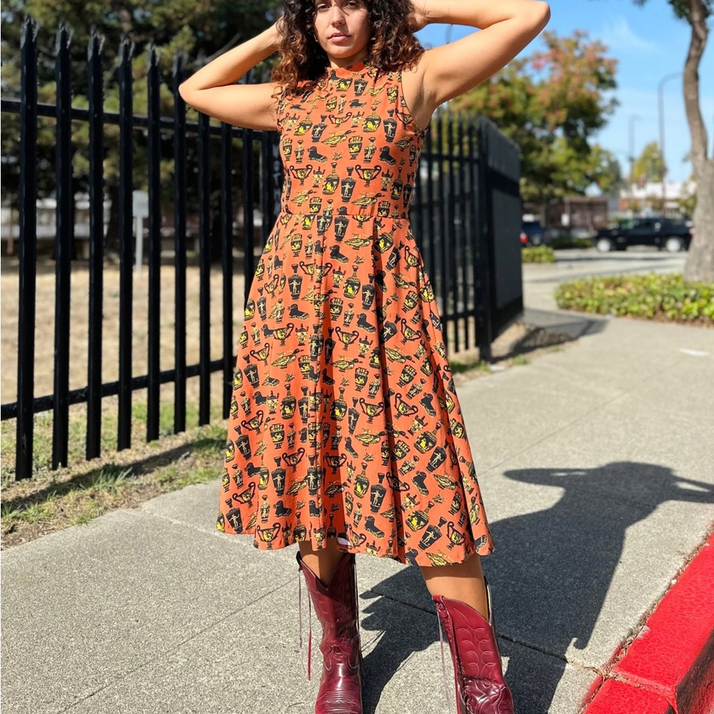 Nooworks Dahlia Dress in X-Large (1X) like new EUC jersey pockets
